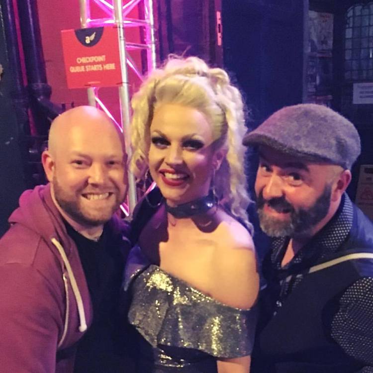 Barry & Joe with Courtney